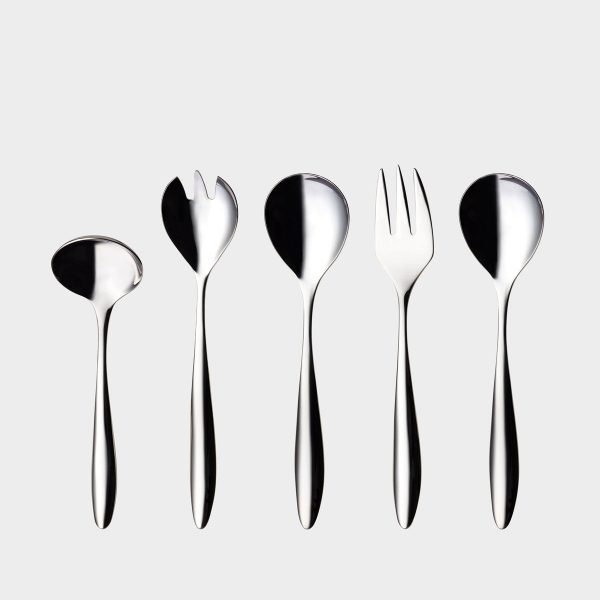 Lykke serveringsset 5 delar produktbild