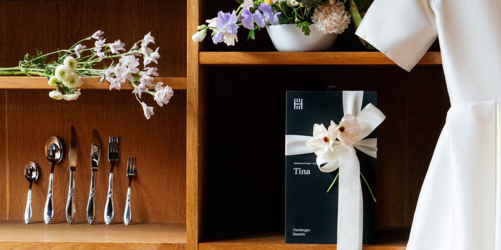 Tidlösa bröllopspresenter från Hardanger Bestikk